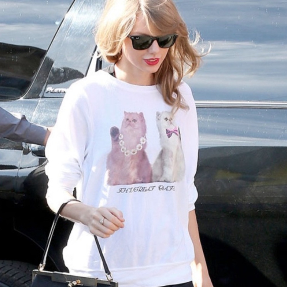 EUC!! As seen with Taylor swift wearing!! Wildfox great catsby!! Size S